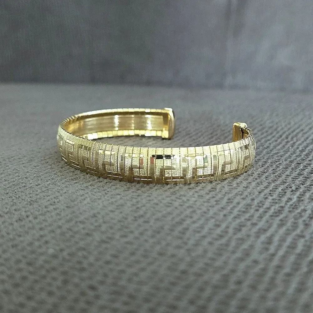 Mia Fiore Gold💛 Greek🇬🇷 Key🔑 Cuff Bracelet - NWT